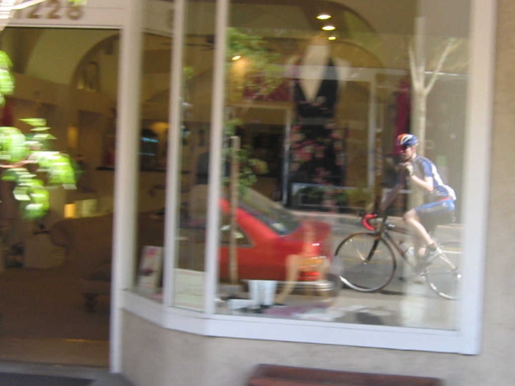 self-portrait in store window